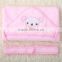 Christmas gift hooded towel for new born baby, baby towel