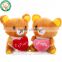 Good quality custom lover plush toys stuffed teddy bear