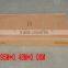 steel wood single bed with wooden posters B-17