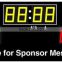 hot selling electronic led portable basketball scoreboard for sale with shock clock