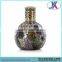 Fashion glass mosaic incense burner candle wedding decoration oil lamp