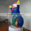 DJ-XT-62 inflatable animation air blown kaleidoscope frosty the snowman scene christmas decoration