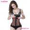 FeelinGirl Leopard 5 Steel Boned Intense Trainer Cheap Waist Belts