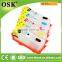 Four color Inkjet ink cartridge for HP 5525 Bulk ink cartridge