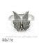 [RZJ-1004] 925 Sterling Silver Ring with CZ Stones, Stone Setting Ring, Wholesale Ring, Semiprecious Stone Jewellery Rings