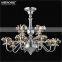 Chrome Color Iron Low Ceiling Chandelier Modern MD81485 L18