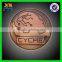 shenzhen die casting custom made logo wholesale bronze coin (xdm-c823))