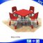 Wholesale plastic cheap whole set of chairs and tables for sale