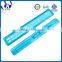 Factory supplies kids cute plastic stencil ruler with blue color