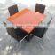 acrylic resin tables with metal leg