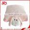 Cute pink floor cushion plush emoji pillows chair cushion
