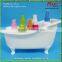 Bathtub shape container, PP mini bathtub, plastic mini bathtub container for hold products,