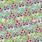 New Arrival Dazzle Graphic Diamond Sugar Skull Design Hydrographic Film No.DGDAS0198 Hot Sale Skull Water Transfer Printing Film
