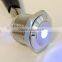 16mm Momentary Waterproof Doorbell LED Push Button Switch IP67