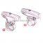 Asia Leader Lighting Products 4 Lightness Modes ABS CREE XPE 3W LED Bicycle Light