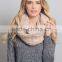 Wholesale 100% Acrylic Knit Scarf Winter Muffler Ladies Scarf