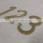 High quality brass letters and numbers
