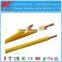 Cooper conductor overhead pvc insulated cable 450/750v green/yellow earth wire 4mm2 single-core cable