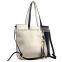 2016 2 Toned Colorblock Tassel Tote lady fashion handbag lady handbag