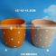 White large ceramic garden pots/ceramic flower pots