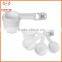 Wholesale Chinese Supplier Plastic Functional Measuring Cups 4sets Measuring Spoon