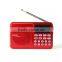 Hot New product 2015 D-69E mini FM radio speaker