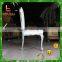 comfortable stainless steel legs dining chair steel banquet chair