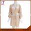 2904 Many Colors Available Good Quality Solid Short Satin Bride Robe