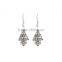 Palm Drop Dangle Earring Unique Design Statement Earring