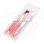 Wholesale 5pcs professional new arrival portable pink cosmetic brush set girl makeup