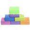 Colorful Foam Yoga Blocks with Beveled Edges