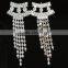 Beautiful Long Drop Rhinestone Women Fashion Earring Wholesale J0686F08