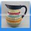 Modern design ceramic utensil holder with customized logo