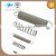 Zinc plated electrical spring extension spring with hooks