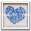 Home Decoration Love Heart Romantic Button Handmade Art Paintings