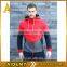 hoodie zipper muscle fit men's hoodies custom fleece two tone color hoodies