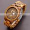 2014 New fashion gifts handmade wood watch for ladies Vintage wood watch with quartz movement in large stock