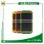 New 4000mAh Solar Charger Waterproof Solar Phone External Battery Dual USB Power Bank for Iphone