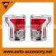 Chrome aftermarket car body parts tail light cover for Ford f150 2014 2015
