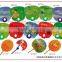 Printing pp hand fan promotion custom cheap advertising fan mini plastic hand fan