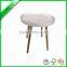 2016 popular design wooden leg for green coffee table