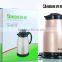 Small Home Appliance Double Layer Heat Preversion Color Paint SS Electric Kettle 20% off