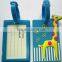 Giraffe Print Soft Rubber Bag Tags Animal Shaped Travel PVC Luggage Tags Wholesale