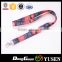 Hot selling high quality polyester neck strap with custom printed logo for key
