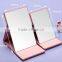 Leather compact mirror