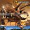 MY Dino-C068 Skeleton decor life size fiberglass dinosaur skeleton