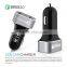 iFans QC 3.0 USB Charger For Car Aluminium type c + qc3.0+smart 2.4A 1 Year Warranty