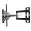 Hot wholesale 180 degree flexible swinging single arm full motion tv bracket lcd plasma tv wall mount for up to 55" TVs