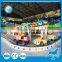 Children playground mini shuttle amusement kiddy mini roller coaster