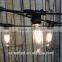 string lights outdoor with vintage edison bulbs